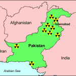 nuclear map pakistan