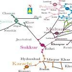 pakistan railway map