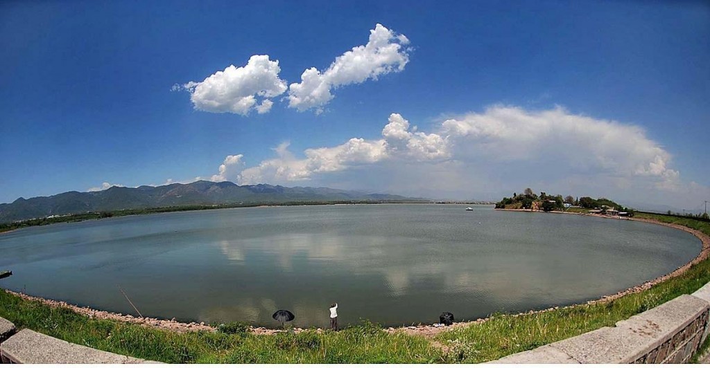 rawal lake whole view