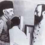 Quaid-e-Azam with Sir Abdullah Haroon