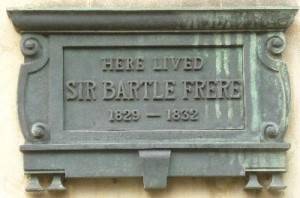 Grave Stone of Sir Bartle frere frere (1)