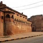 outer wall of lahore fort